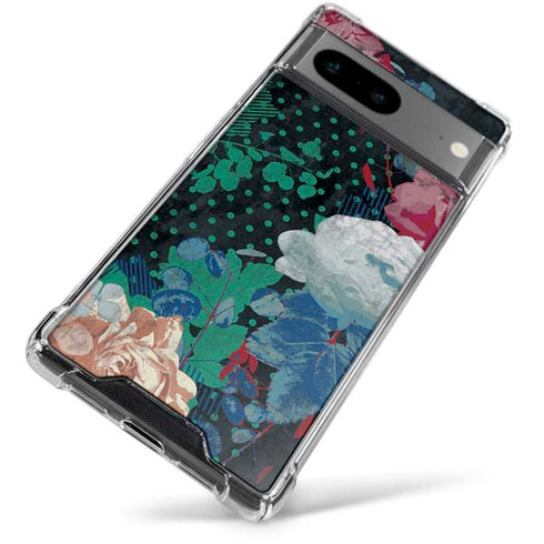 Fall Flowers Google Pixel 8 Clear Case